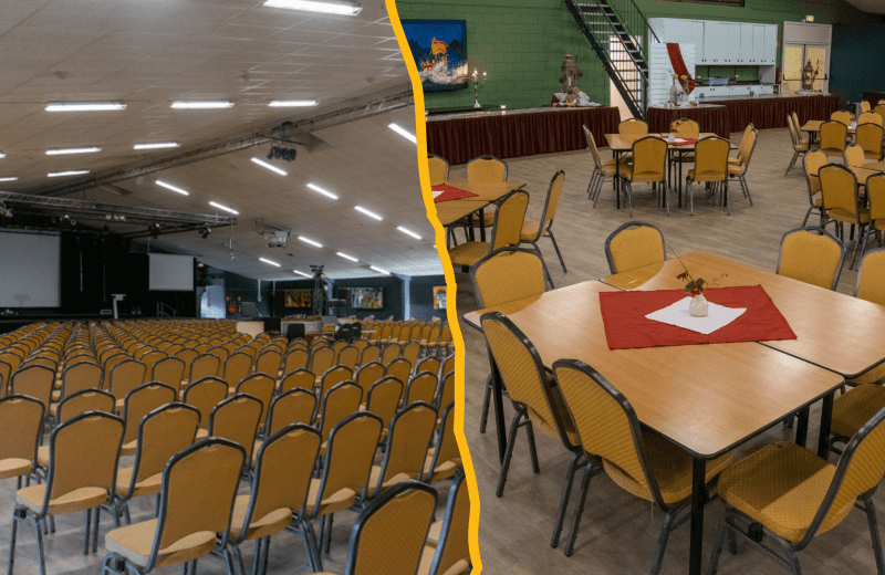 Ichtuszaal opgesplist